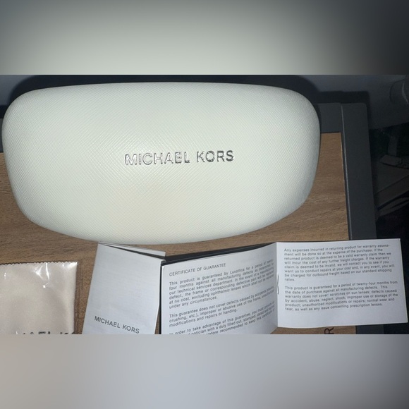 Michael Kors Burgundy Sunglasses - Picture 3 of 3